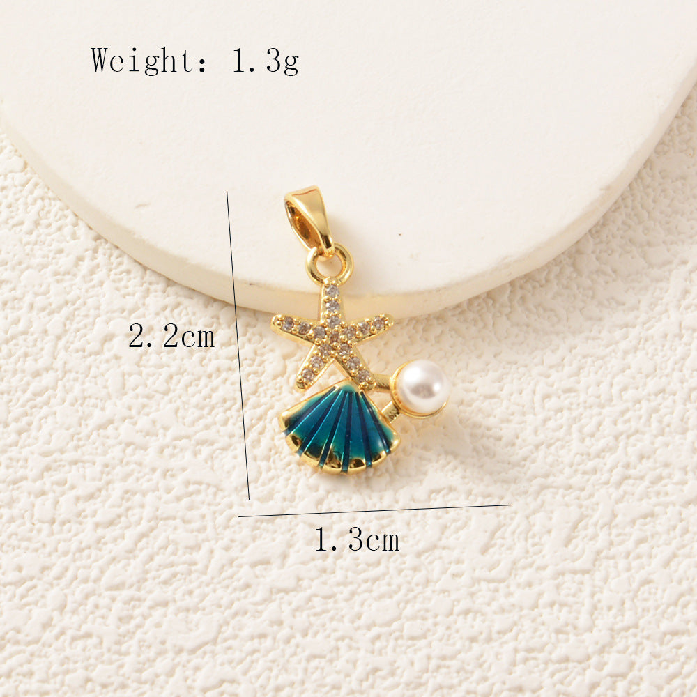 Copper Moon Pendant Featuring Electroplated Craftsmanship, Stylish Jewelry Accessory