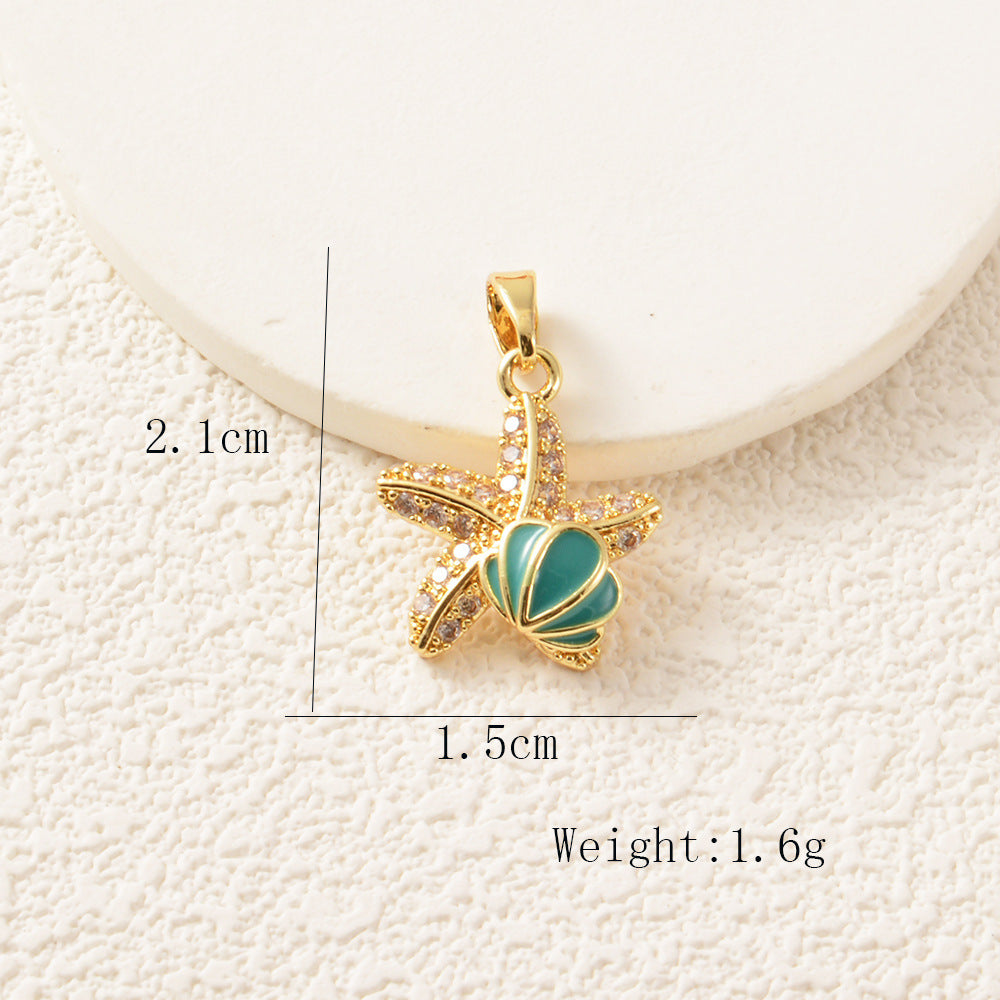 Copper Moon Pendant Featuring Electroplated Craftsmanship, Stylish Jewelry Accessory
