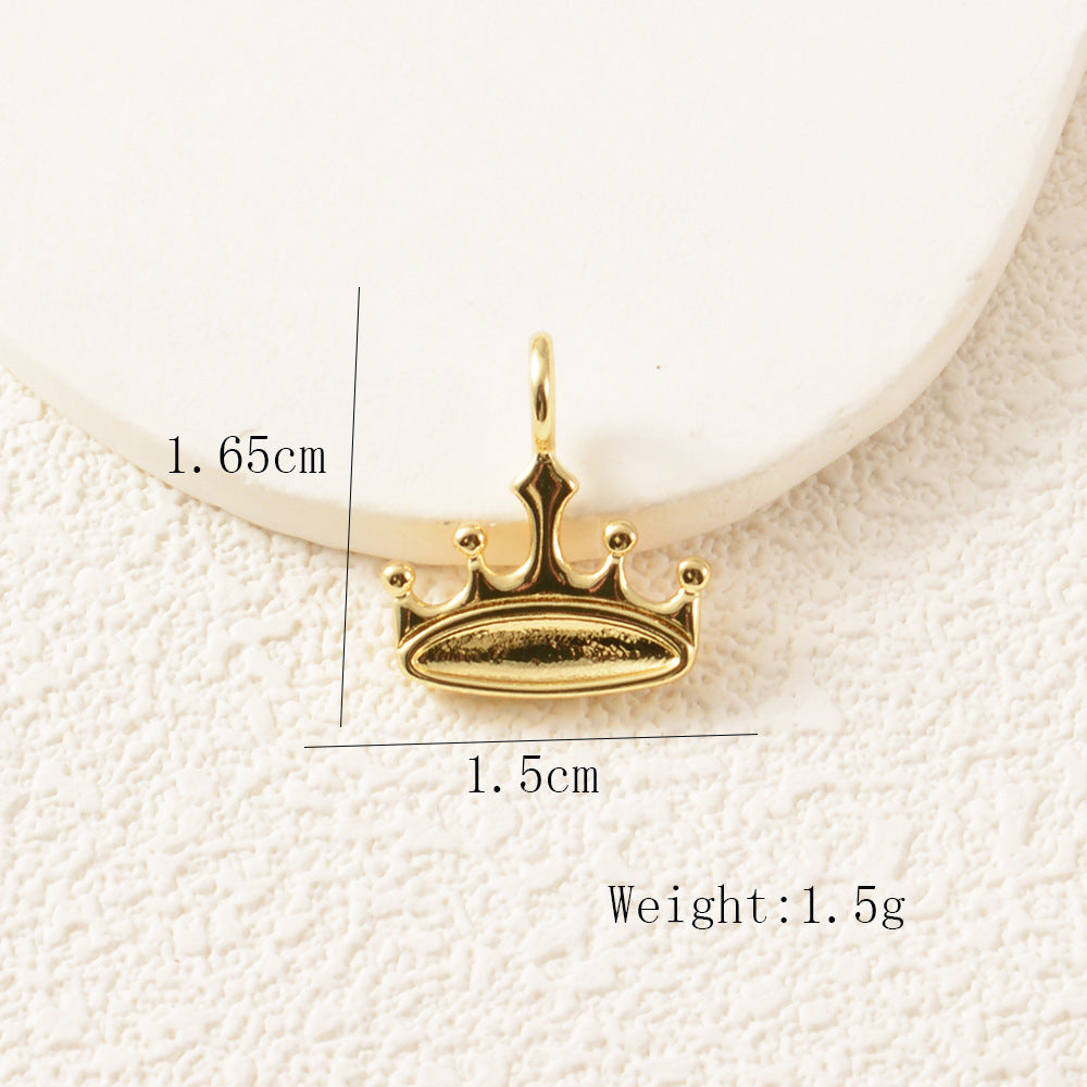 Copper Moon Pendant Featuring Electroplated Craftsmanship, Stylish Jewelry Accessory
