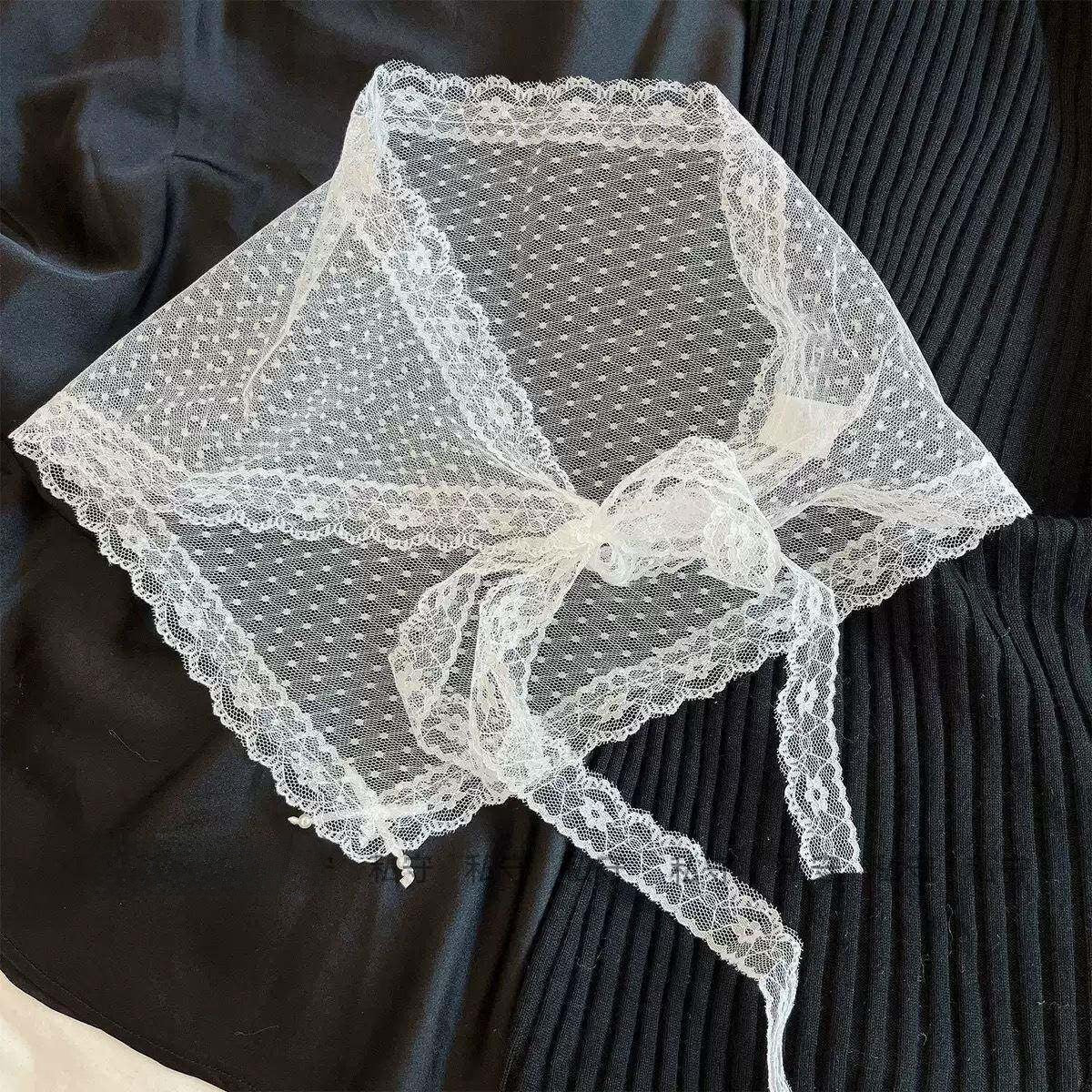 French Style Women’s Tartan Hat Accessories Featuring Chiffon Material With Side Of Fungus Design