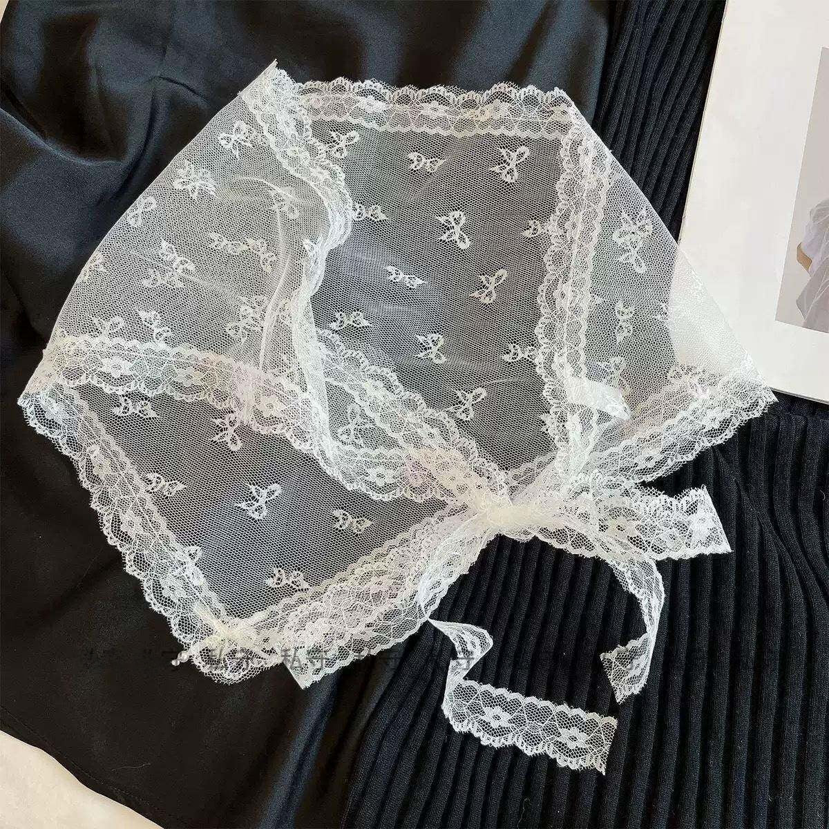 French Style Women’s Tartan Hat Accessories Featuring Chiffon Material With Side Of Fungus Design