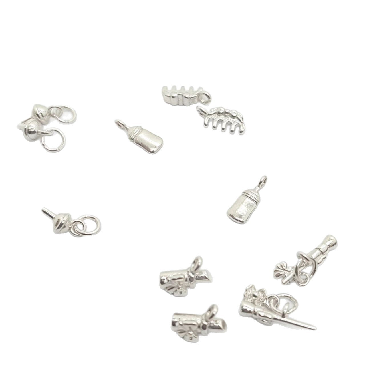 Candy Pendant 1 Piece In 925 Sterling Silver With Polished Finish, Silver Jewelry Accessory