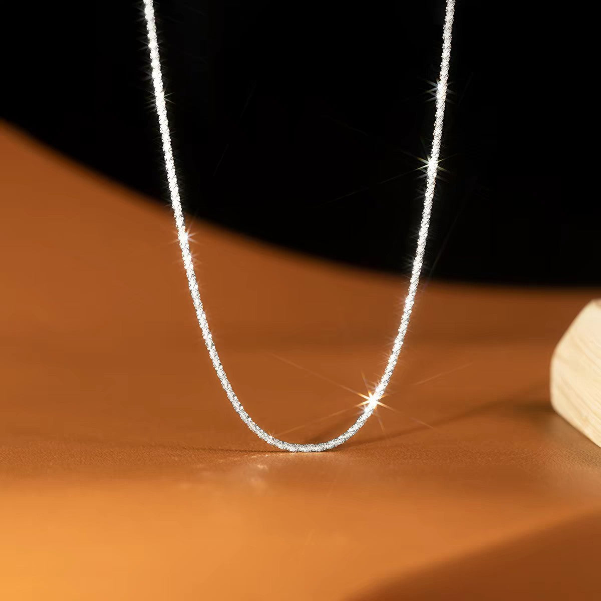 Handmade Cross Necklace In 925 Sterling Silver With Silver Box Chain For Unisex