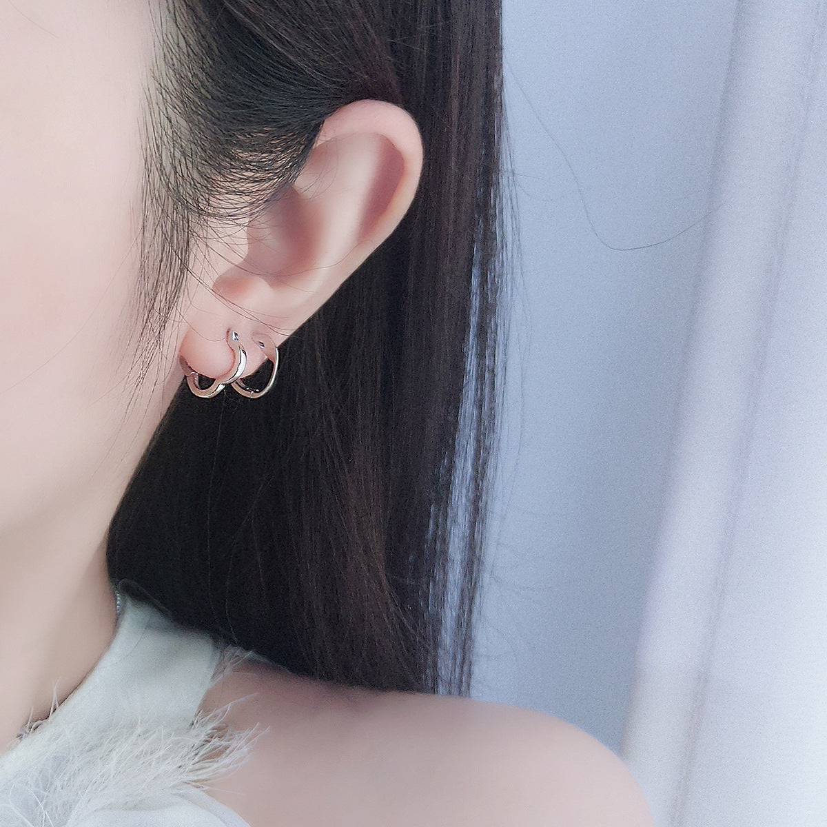 Lucky Heart Earrings For Women In 925 Sterling Silver Featuring New Style Design