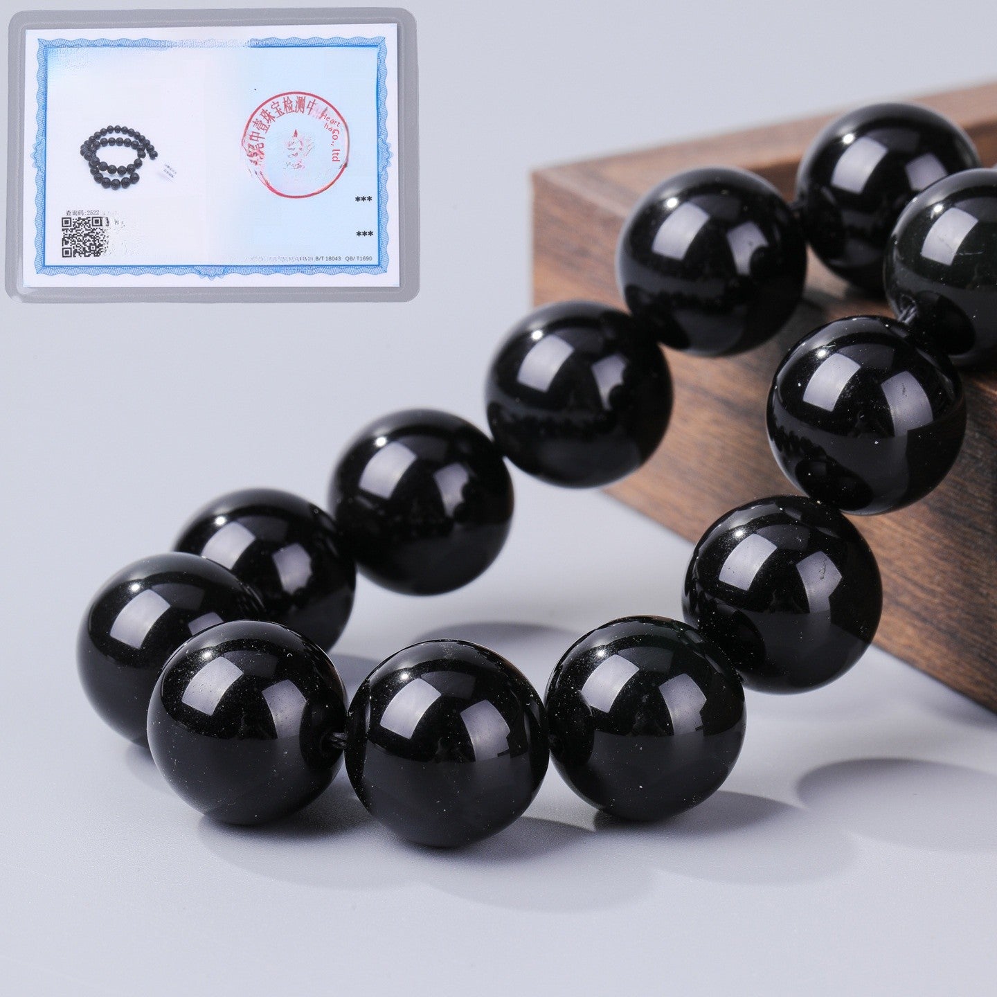 Handmade Obsidian Beads For Jewelry Making, Diameter 4mm, Dyed Black Natural Stone
