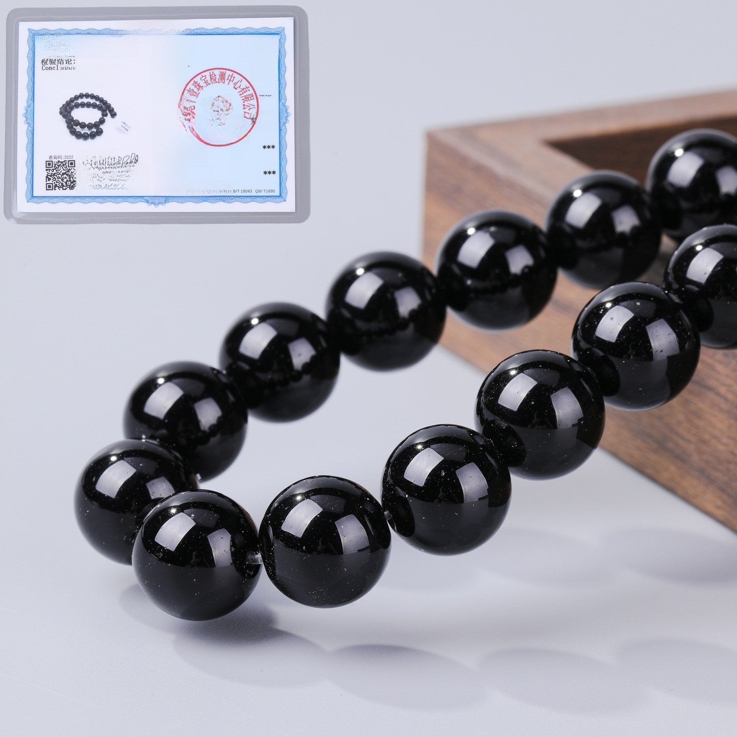 Handmade Obsidian Beads For Jewelry Making, Diameter 4mm, Dyed Black Natural Stone