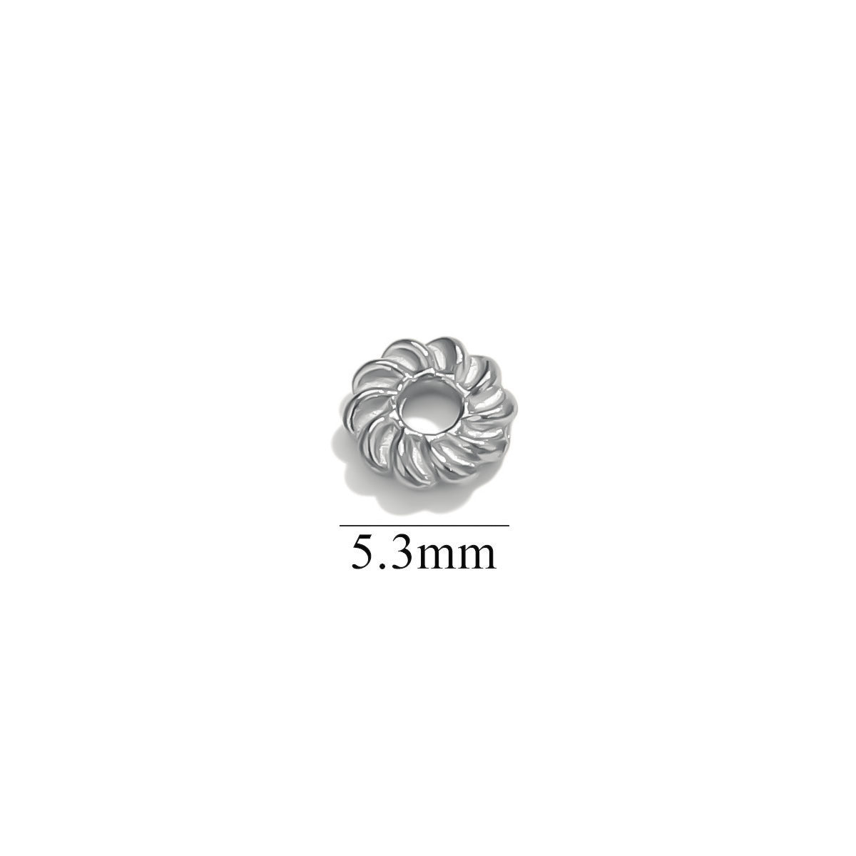 Maya Metal Beads With Electroplated Craft In Retro Style, Gold Jewelry Accessories
