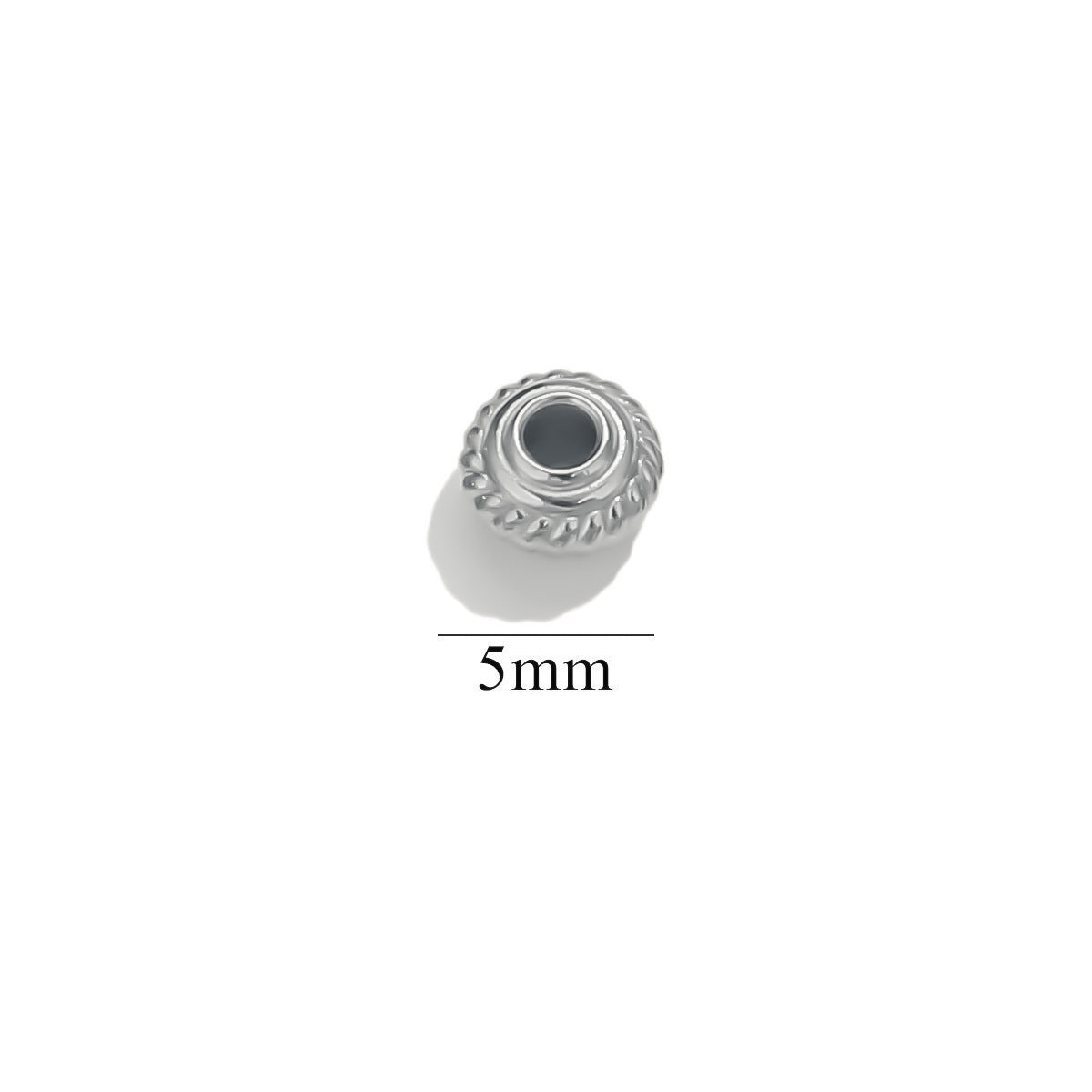Maya Metal Beads With Electroplated Craft In Retro Style, Gold Jewelry Accessories