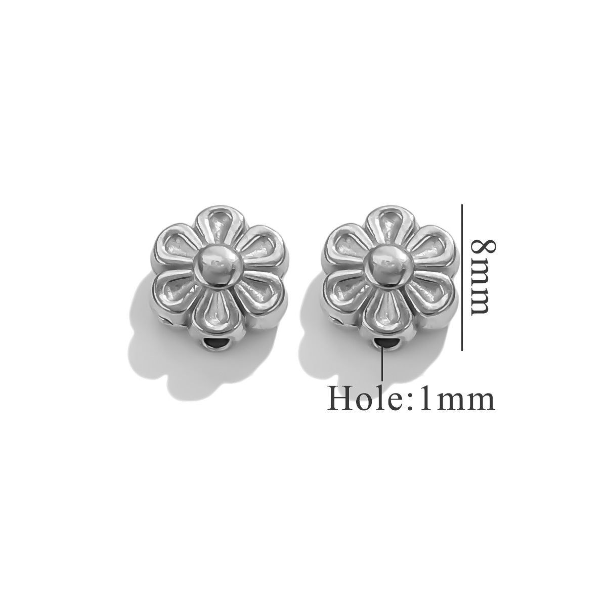 Maya Metal Beads With Electroplated Craft In Retro Style, Gold Jewelry Accessories