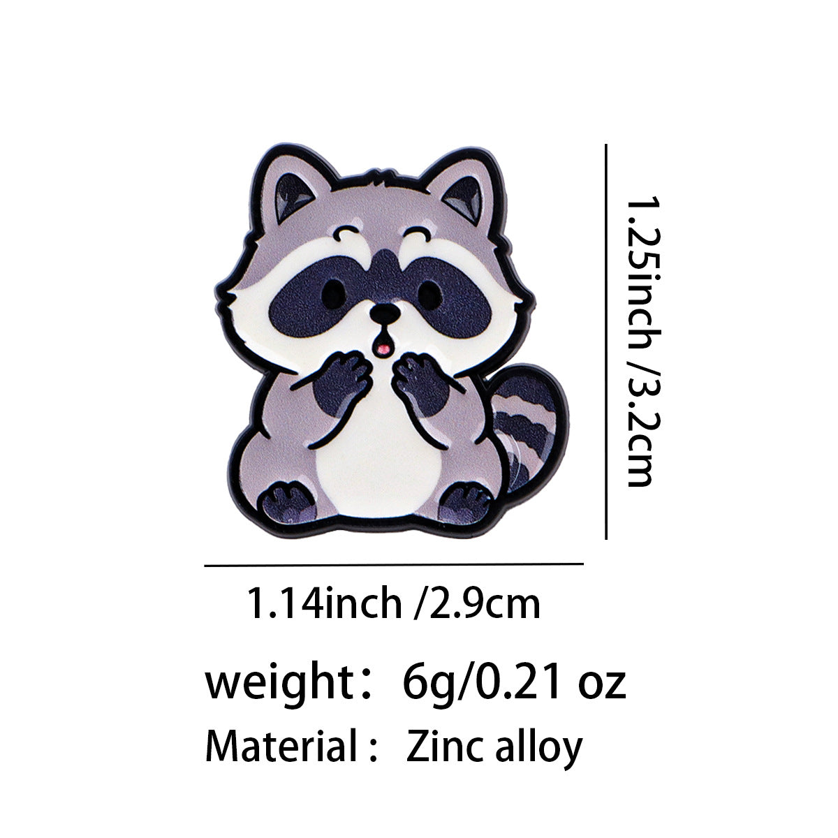 Animal Pin Made Of Zinc Alloy With Stoving Varnish Craftsmanship, Available In Multicolor