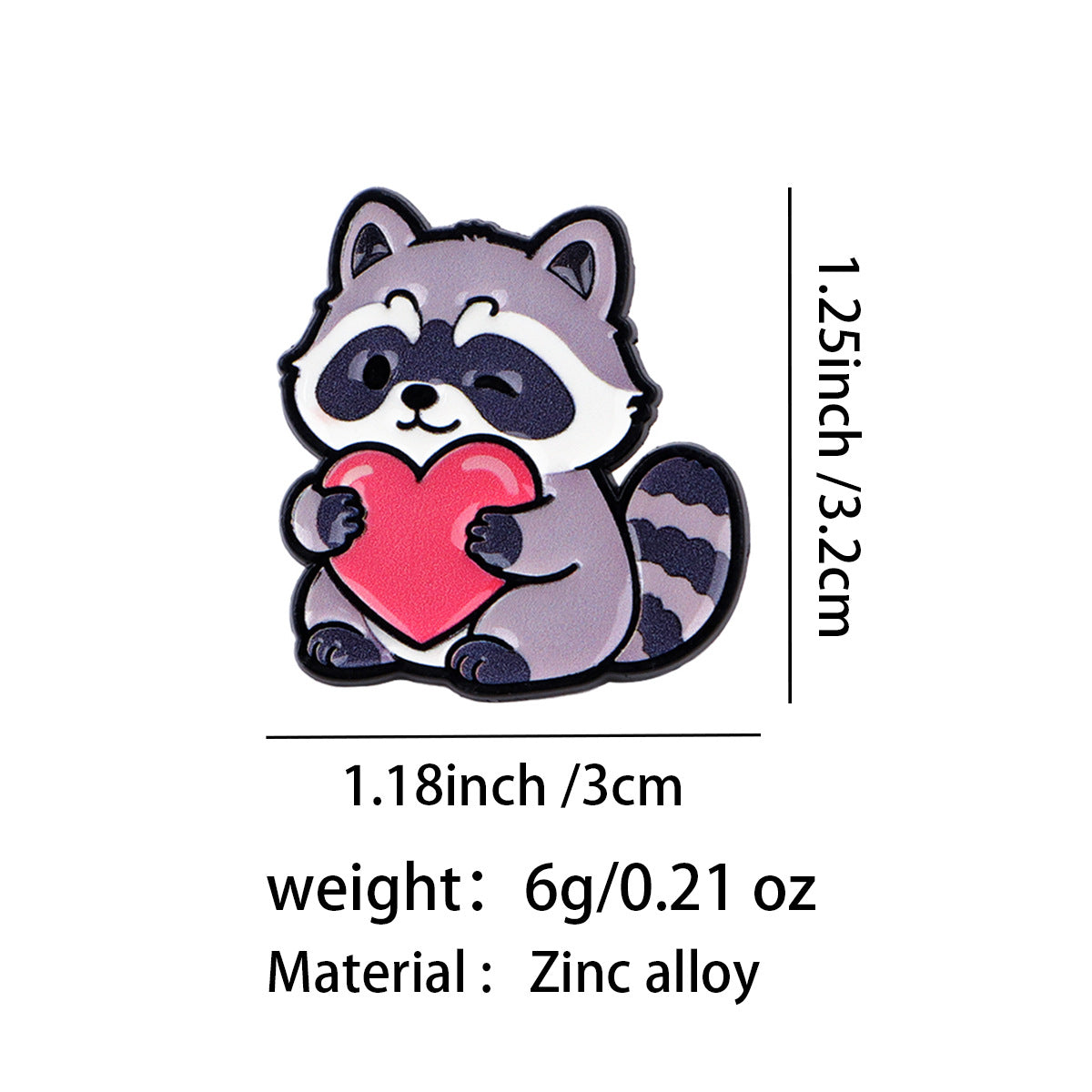 Animal Pin Made Of Zinc Alloy With Stoving Varnish Craftsmanship, Available In Multicolor