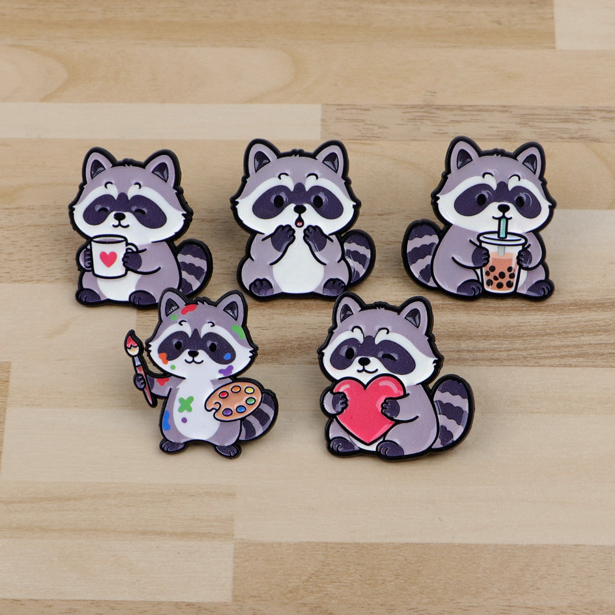 Animal Pin Made Of Zinc Alloy With Stoving Varnish Craftsmanship, Available In Multicolor