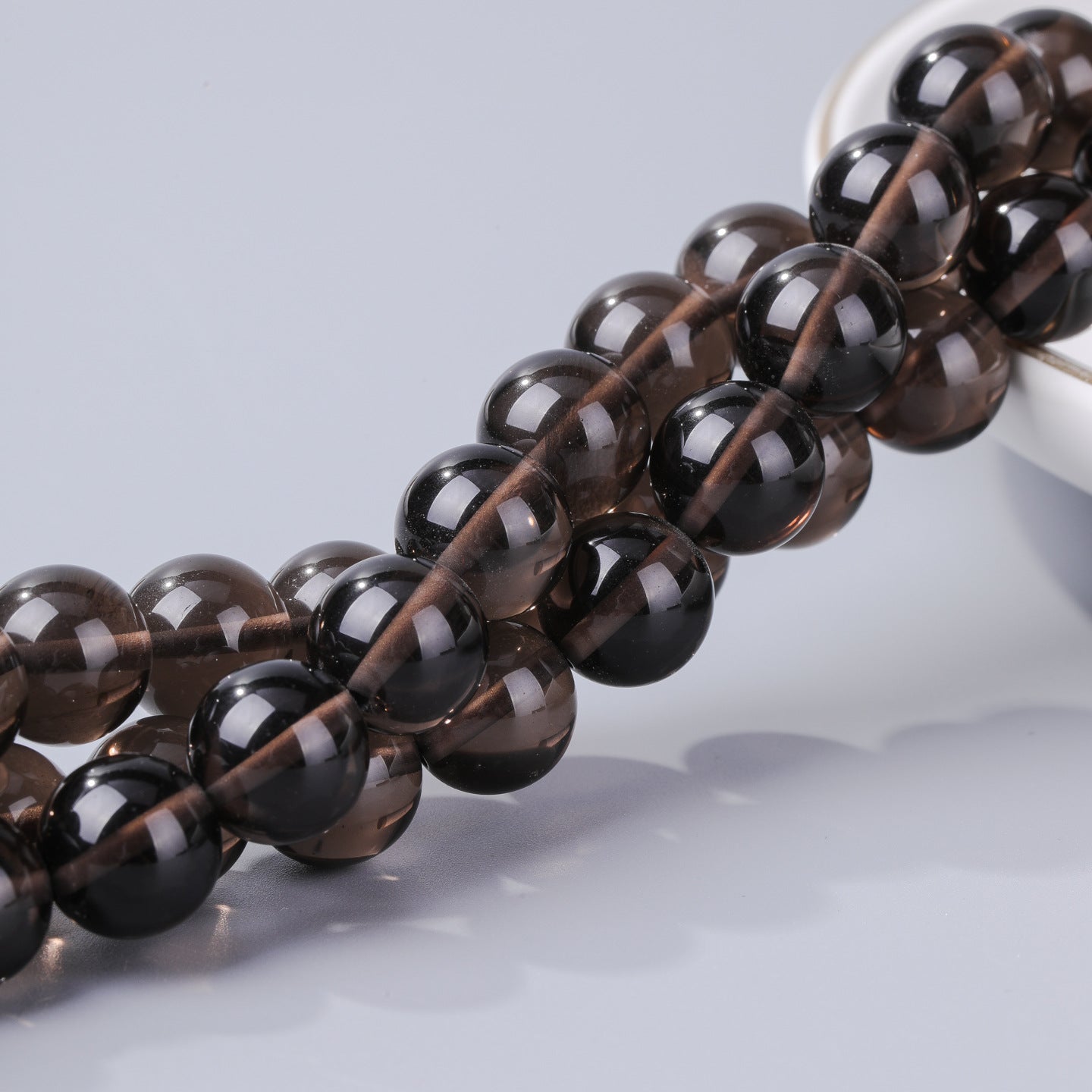 Handmade Obsidian Beads For Jewelry Making, Diameter 4mm, Natural Material, Perfect For Crafting