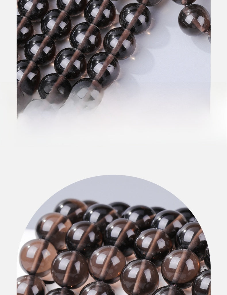 Handmade Obsidian Beads For Jewelry Making, Diameter 4mm, Natural Material, Perfect For Crafting