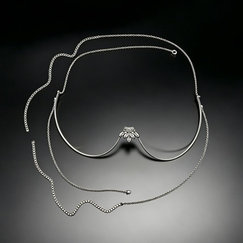 Simple Style Bikini Pendant In Gold With Push Up Feature, Perfect For Beach Wear
