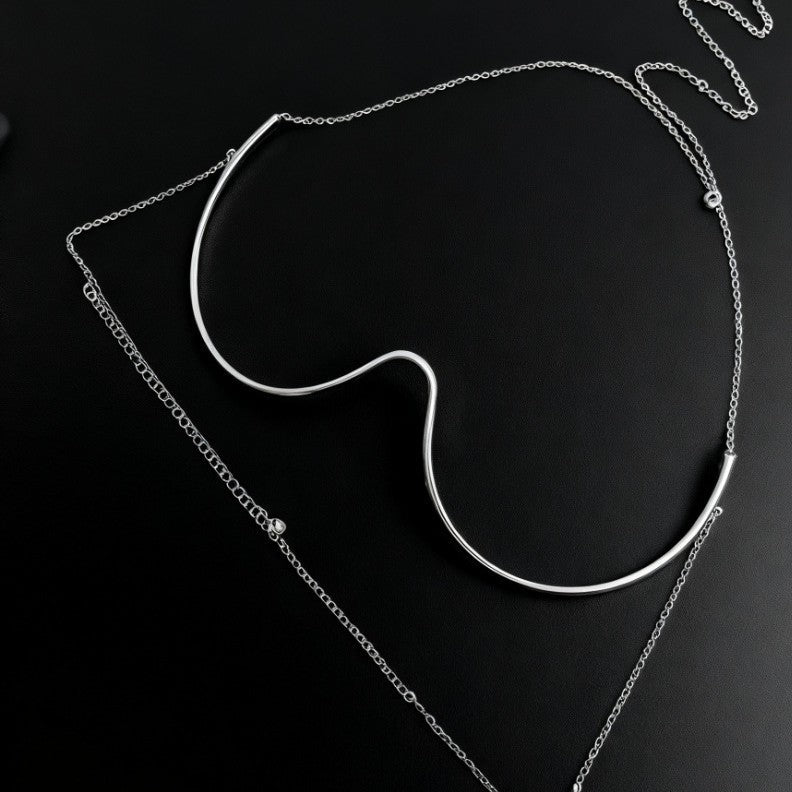 Simple Style Bikini Pendant In Gold With Push Up Feature, Perfect For Beach Wear