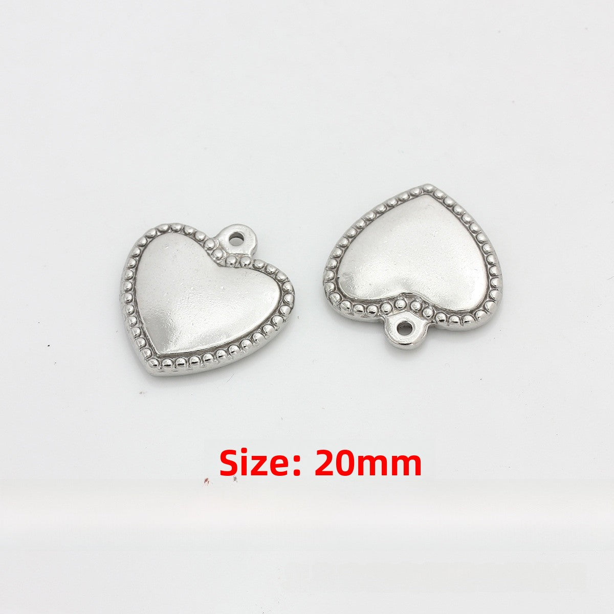 Moon Pendant In Titanium Steel, 1 PCS Package, Casual Style Jewelry Accessory