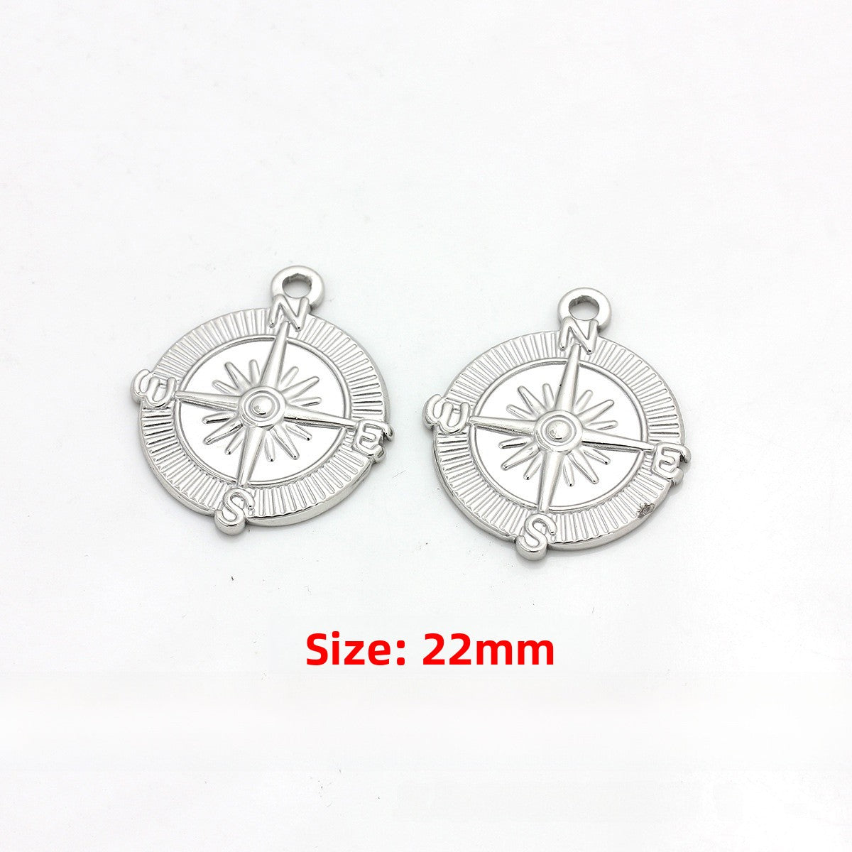 Moon Pendant In Titanium Steel, 1 PCS Package, Casual Style Jewelry Accessory