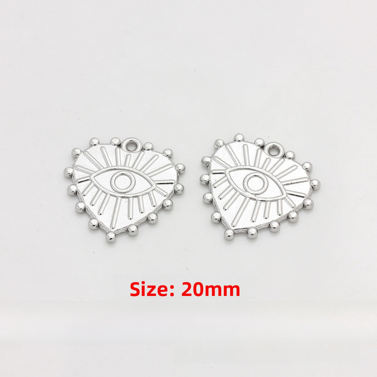Moon Pendant In Titanium Steel, 1 PCS Package, Casual Style Jewelry Accessory