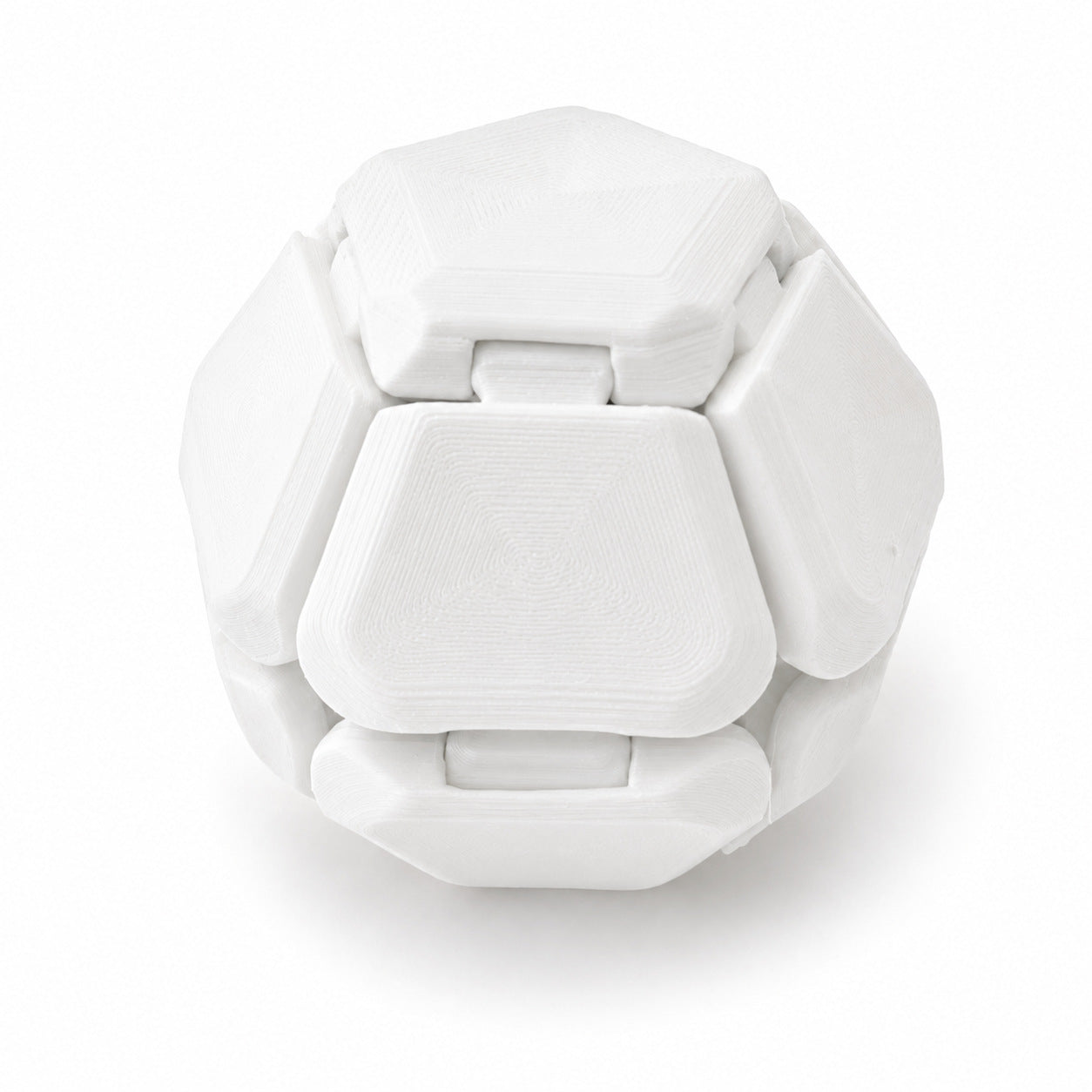 Children's Day Ornaments Featuring Rubik's Cube Pattern, White Plastic Decorative Ornaments For Home Textiles & Decor
