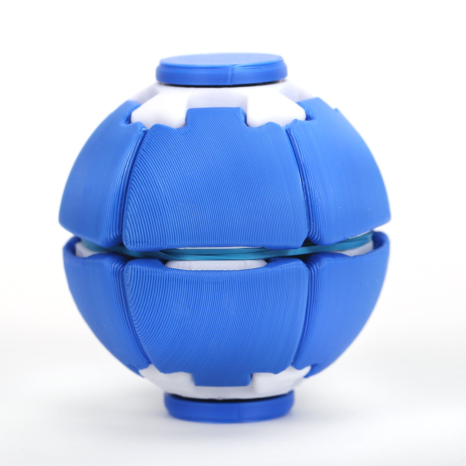 Children's Day Ornaments Featuring Rubik's Cube Pattern, White Plastic Decorative Ornaments For Home Textiles & Decor