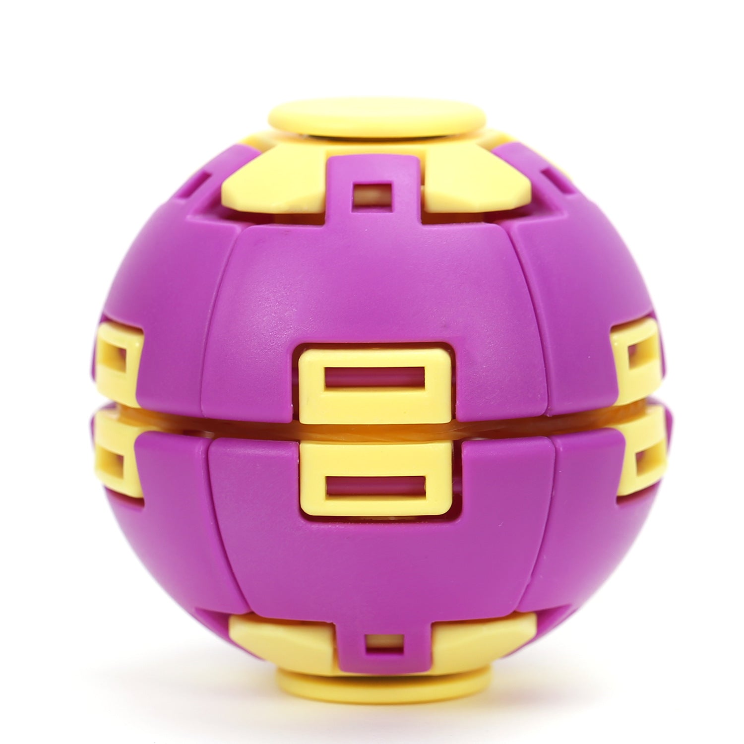 Children's Day Ornaments Featuring Rubik's Cube Pattern, White Plastic Decorative Ornaments For Home Textiles & Decor