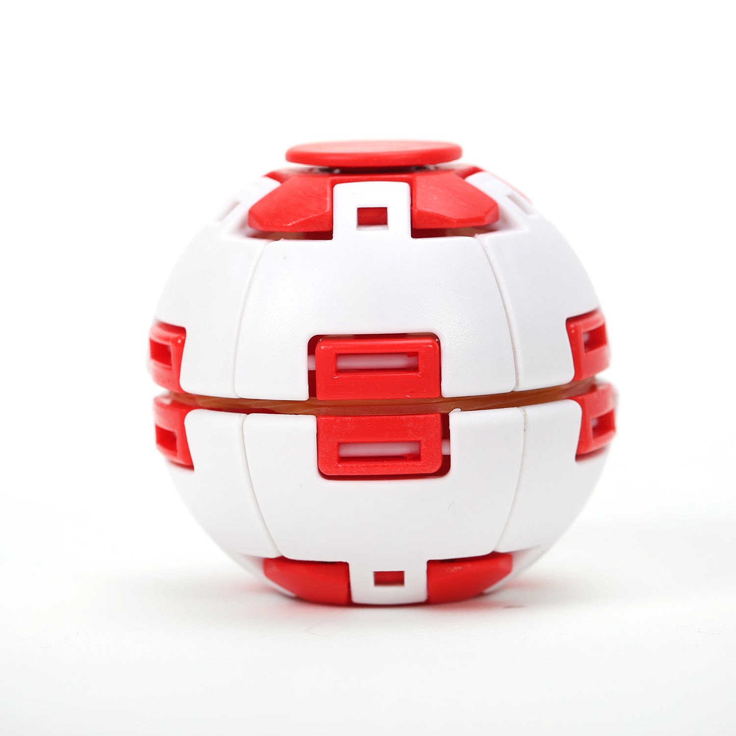 Children's Day Ornaments Featuring Rubik's Cube Pattern, White Plastic Decorative Ornaments For Home Textiles & Decor