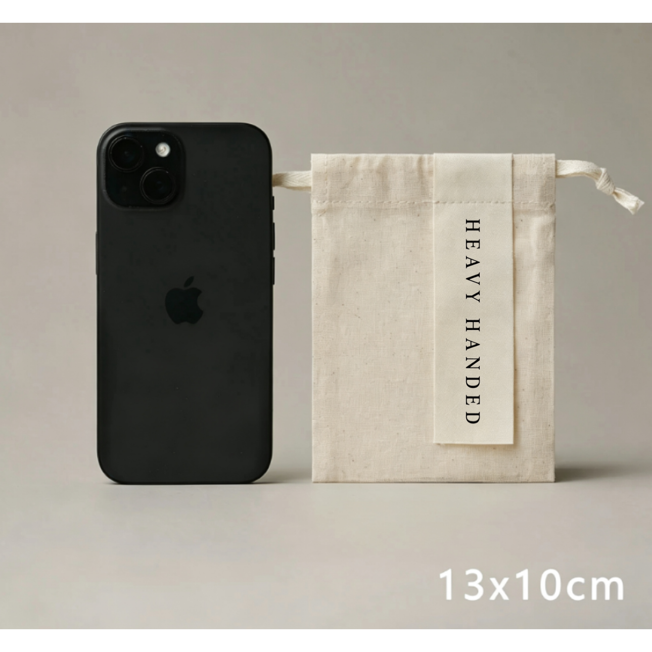 Customized Cotton Jewelry Packaging Bags With Drawstring Closure For Elegant And Secure Storage