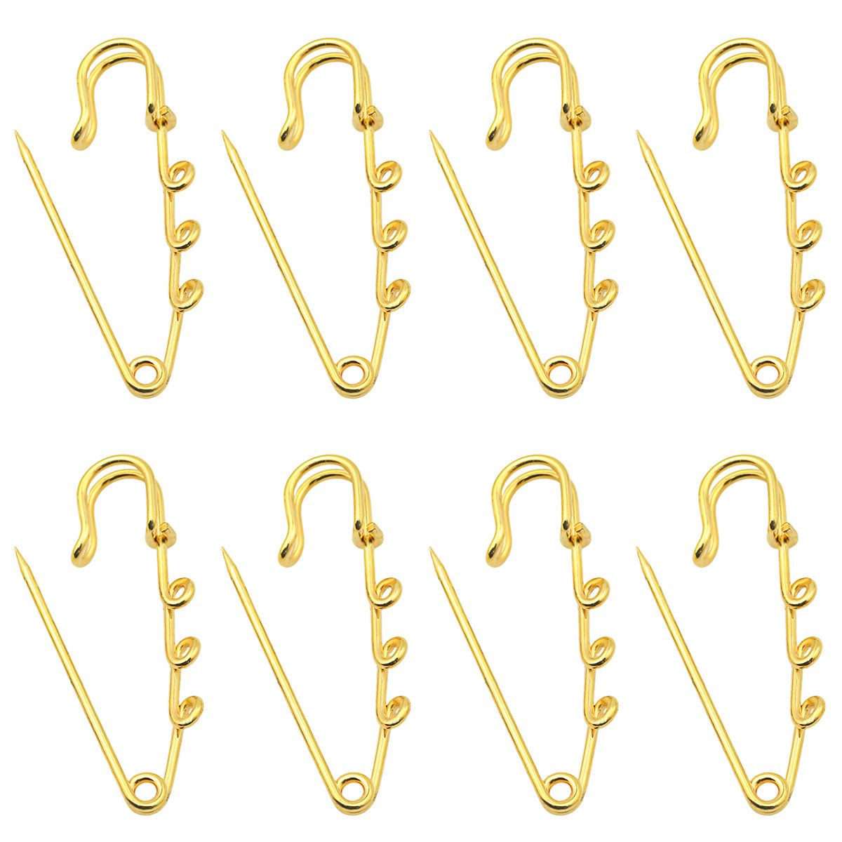 1 PCS Metal Jewelry Buckle With Irregular Craft Design For Jewelry Making