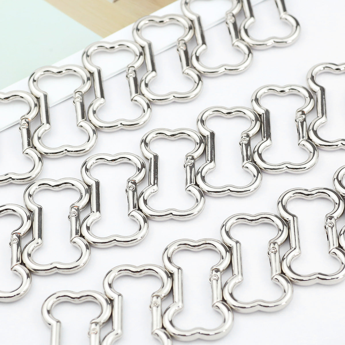 Unforgettable 1 PCS Alloy Jewelry Buckle With Irregular Craftsmanship For Unique Accessory Design