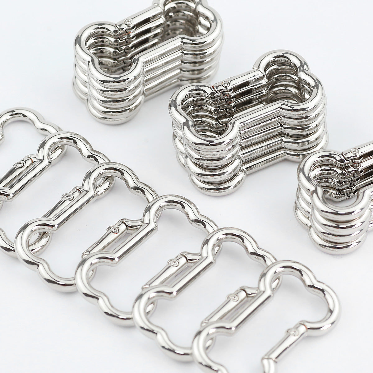 Unforgettable 1 PCS Alloy Jewelry Buckle With Irregular Craftsmanship For Unique Accessory Design