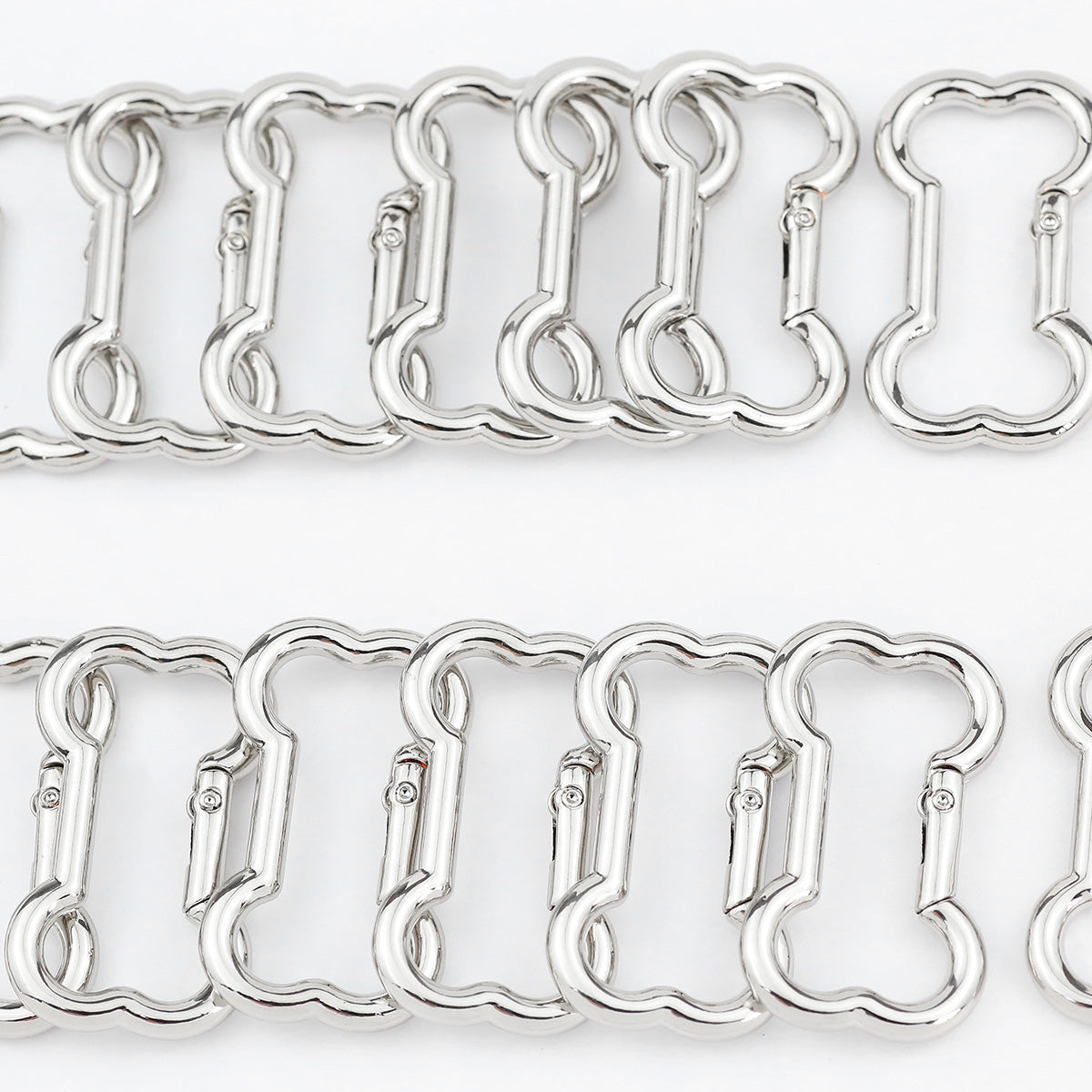 Unforgettable 1 PCS Alloy Jewelry Buckle With Irregular Craftsmanship For Unique Accessory Design