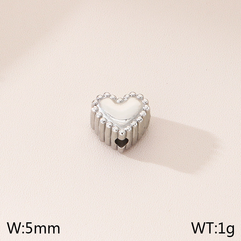 Heart Shape Pendant In 304 Stainless Steel With 18K Real Gold Plated 0.03µm PVD Coated Electroplated Finish, 1 Piece