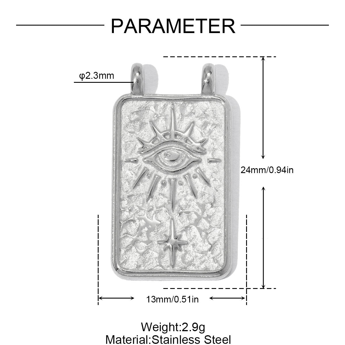 Dolphin Pendant Set Of 3 PCS With 0.03µm-0.05µm 18K Real Gold Plated PVD Coated Electroplated 304 Stainless Steel