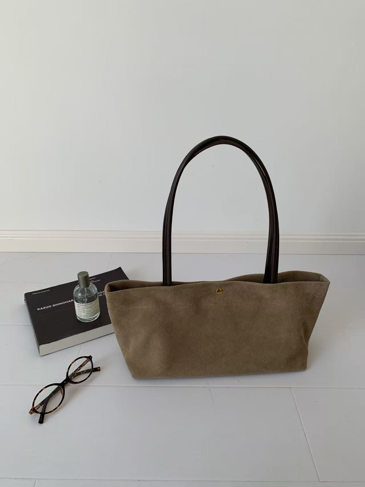 Genuine Leather Tote Bag For Women With Single Shoulder Strap, Large Capacity, Perfect For Autumn