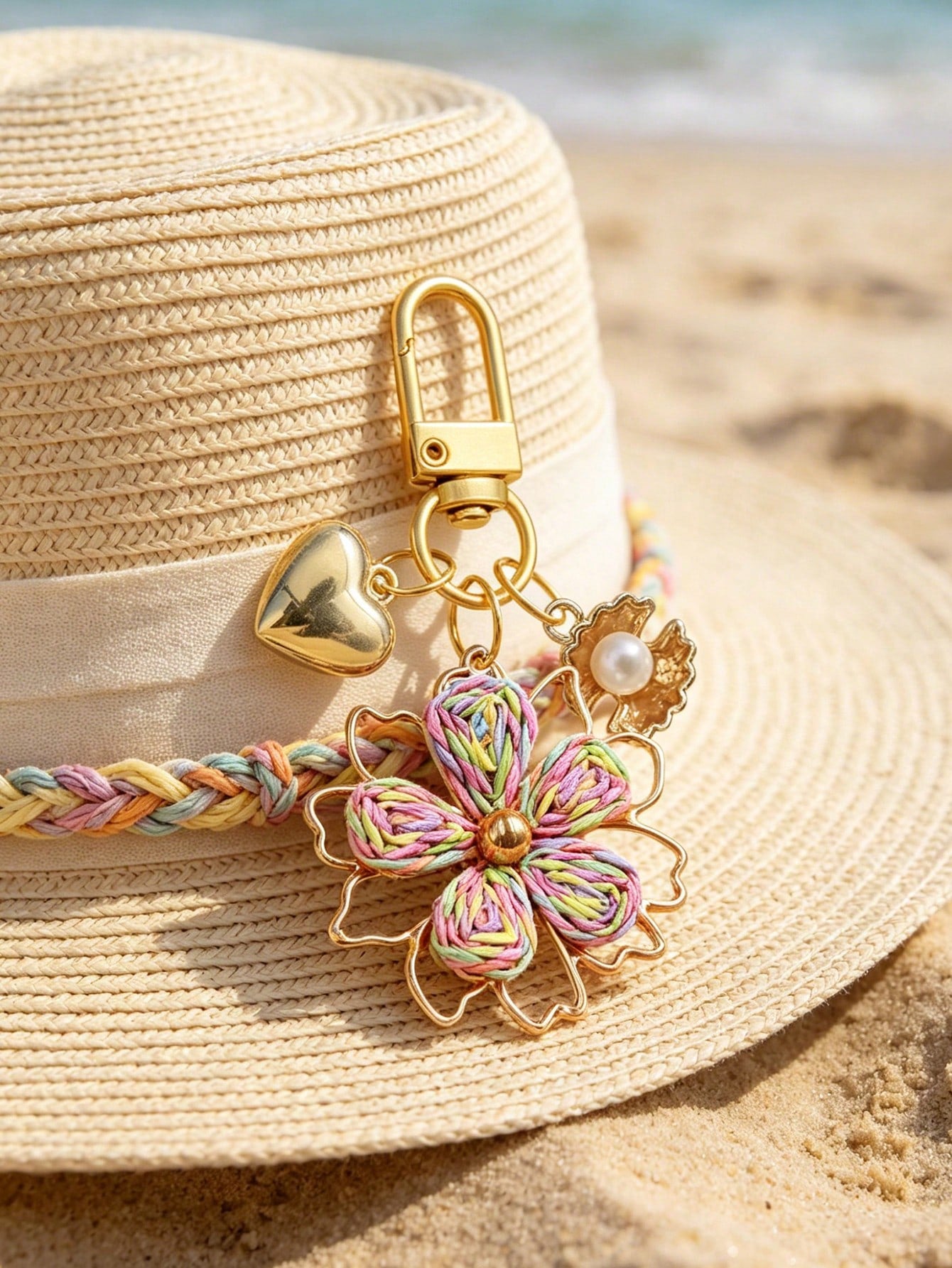 Bohemian Style Bag Charms Made Of Durable Alloy, Perfect As Unique Bag Pendants
