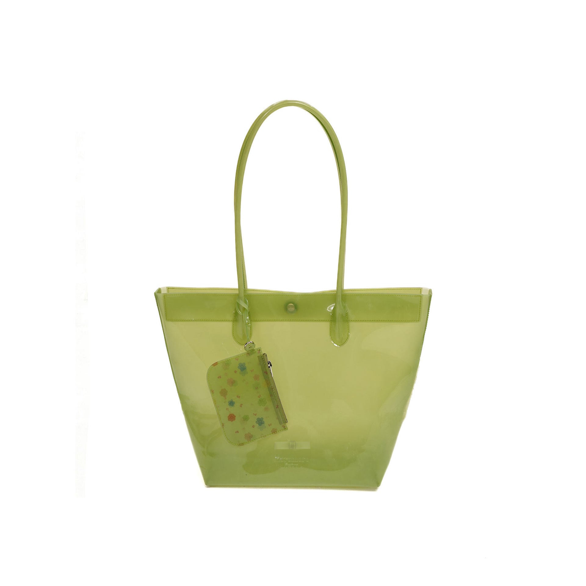 Multicolor Square Jelly Bag Made Of Polyester Featuring Sewing Thread With Sling Strap, Perfect For Spring Use