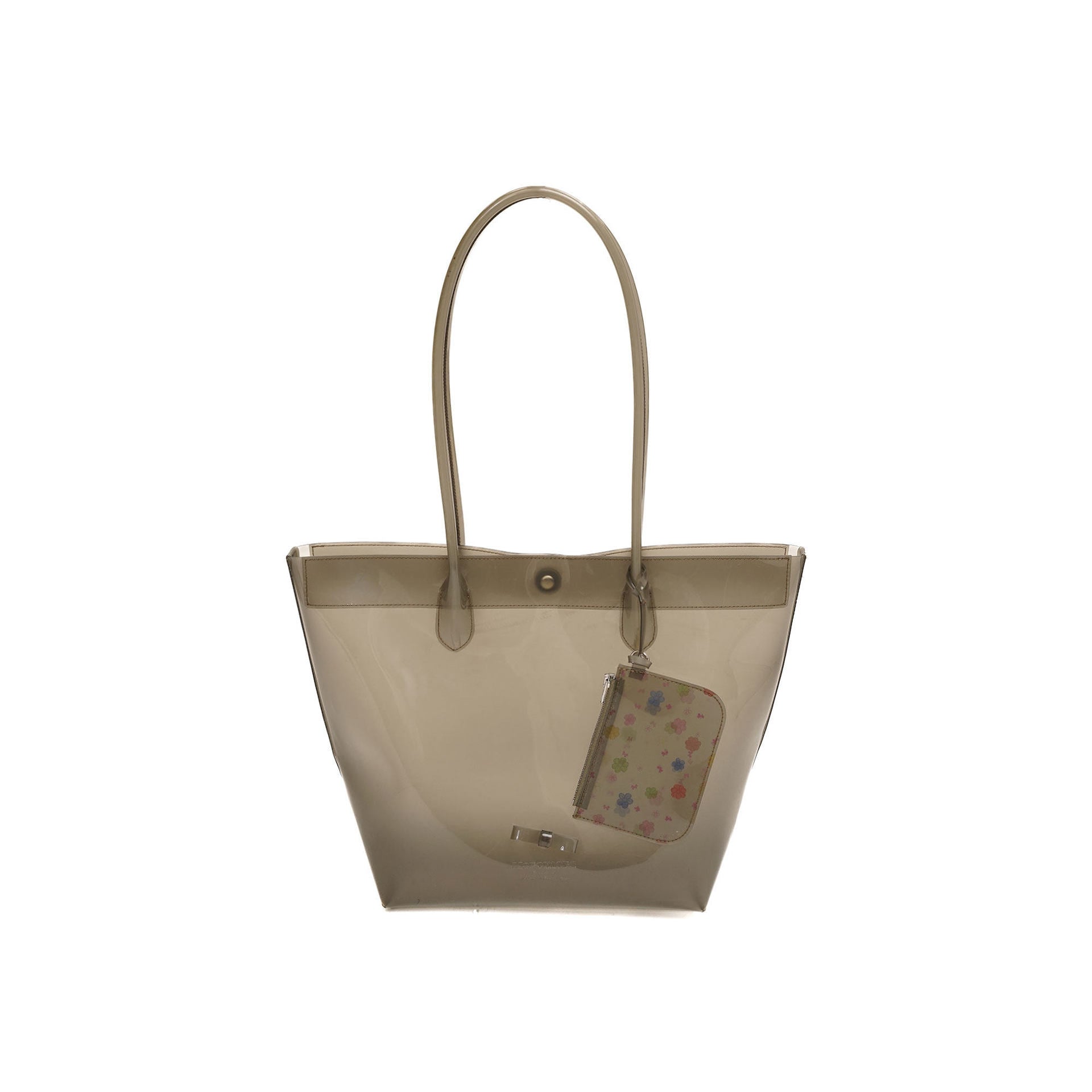 Multicolor Square Jelly Bag Made Of Polyester Featuring Sewing Thread With Sling Strap, Perfect For Spring Use
