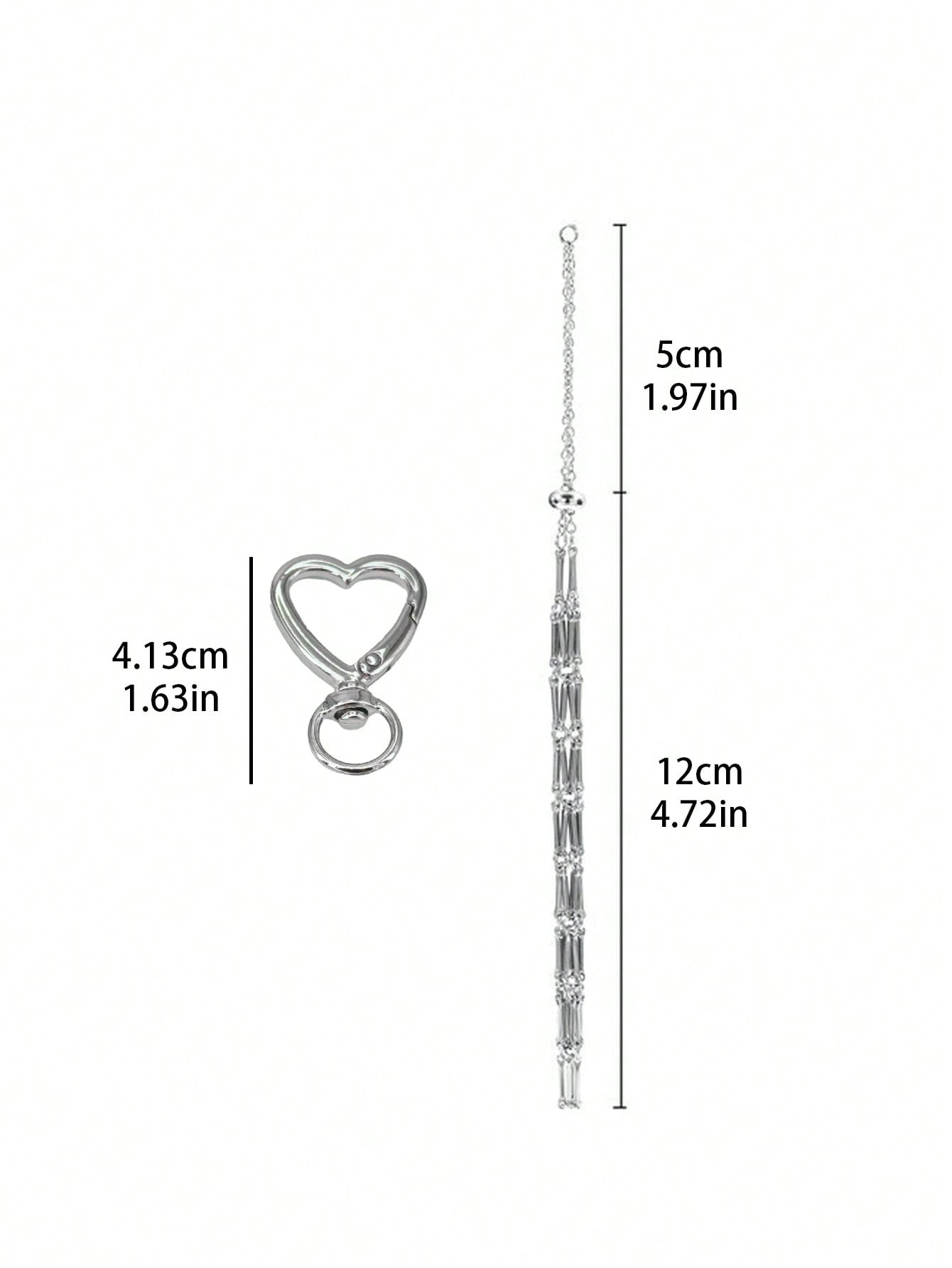 Modern Style Alloy Bag Charm Accessory For Bags, Durable And Stylish