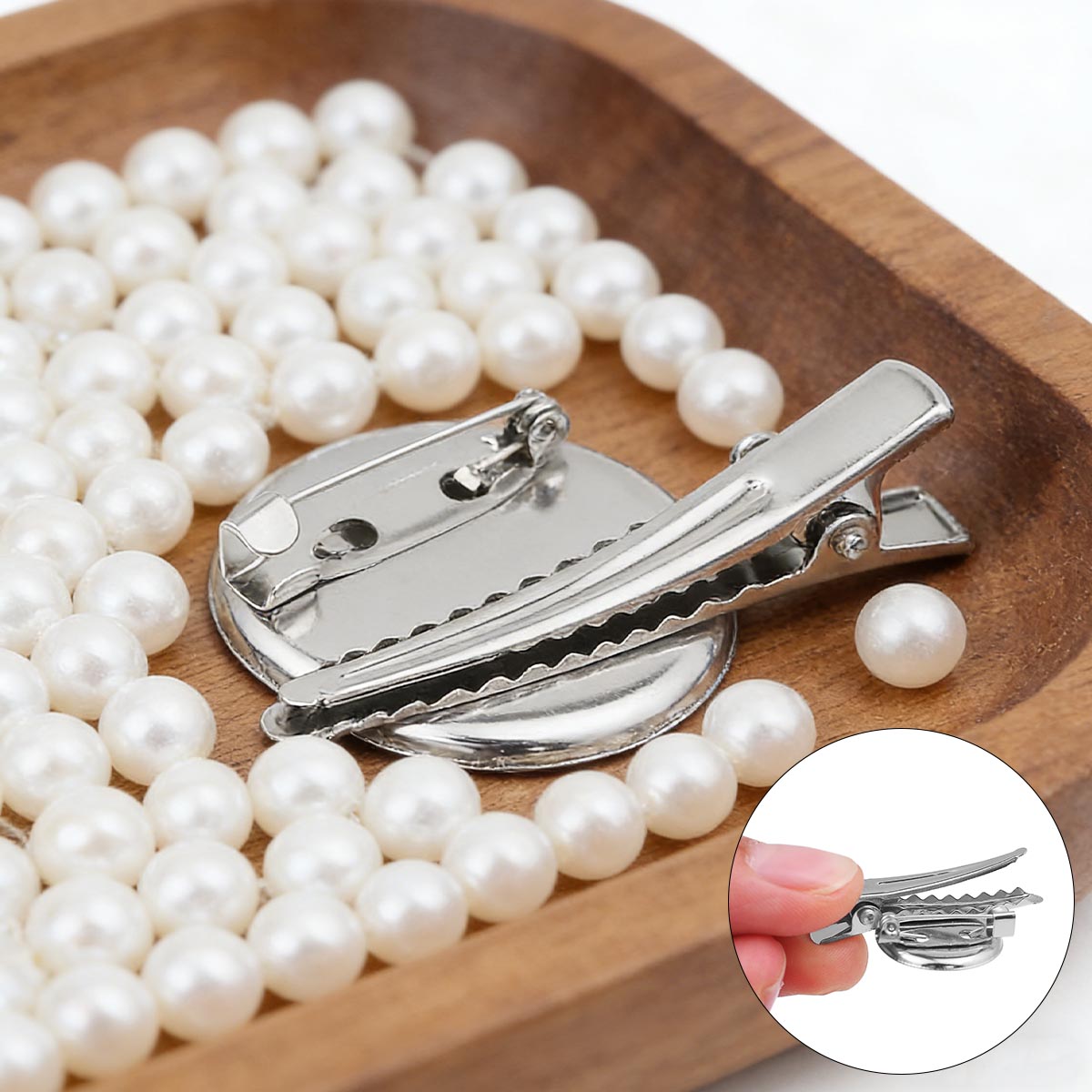 10 PCS Irregular Alloy Jewelry Buckles For Jewelry Making, Featuring Unique Craftsmanship