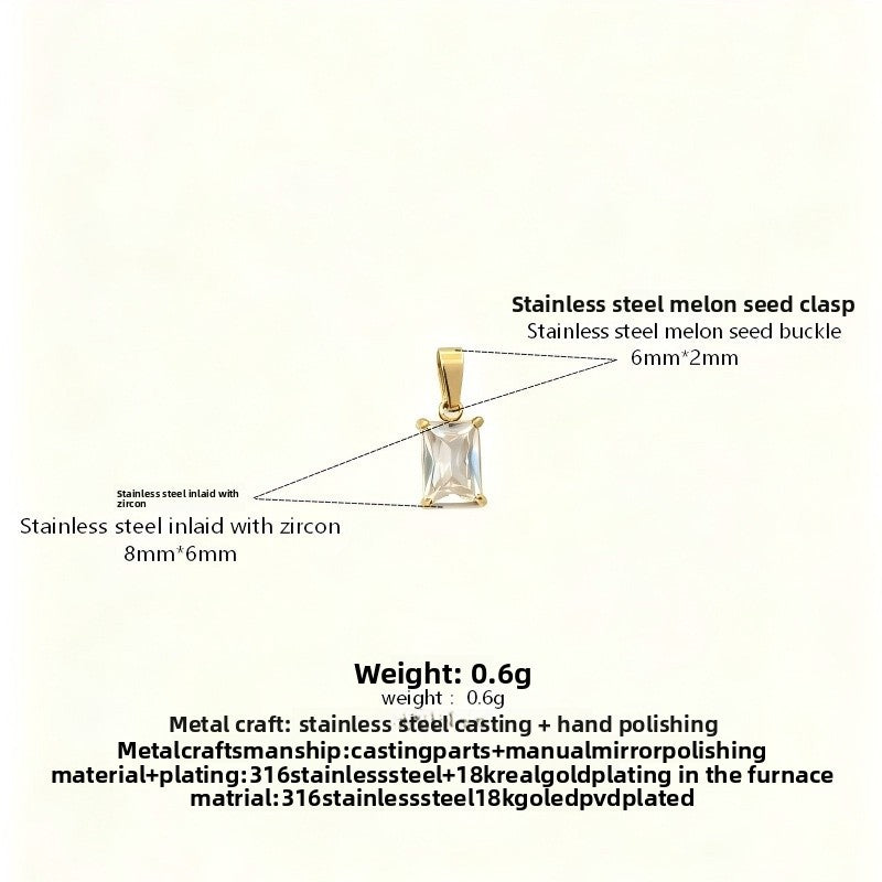 Heart Shape Pendant In Metal With 18K Real Gold Plated PVD Coating, Polished Finish Featuring Zircon Inlay