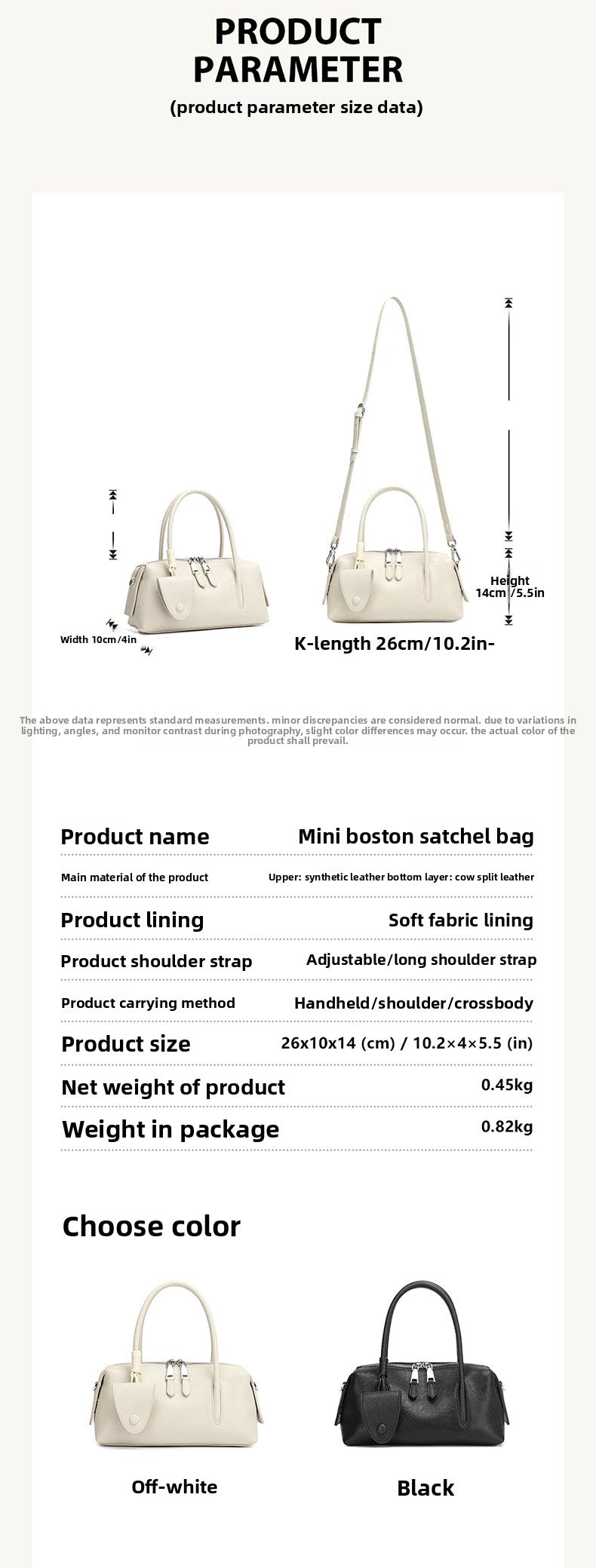 Genuine Leather Pillow Shape Crossbody Bag With Sewing Thread, Single Shoulder Strap For  Autumn And Winter