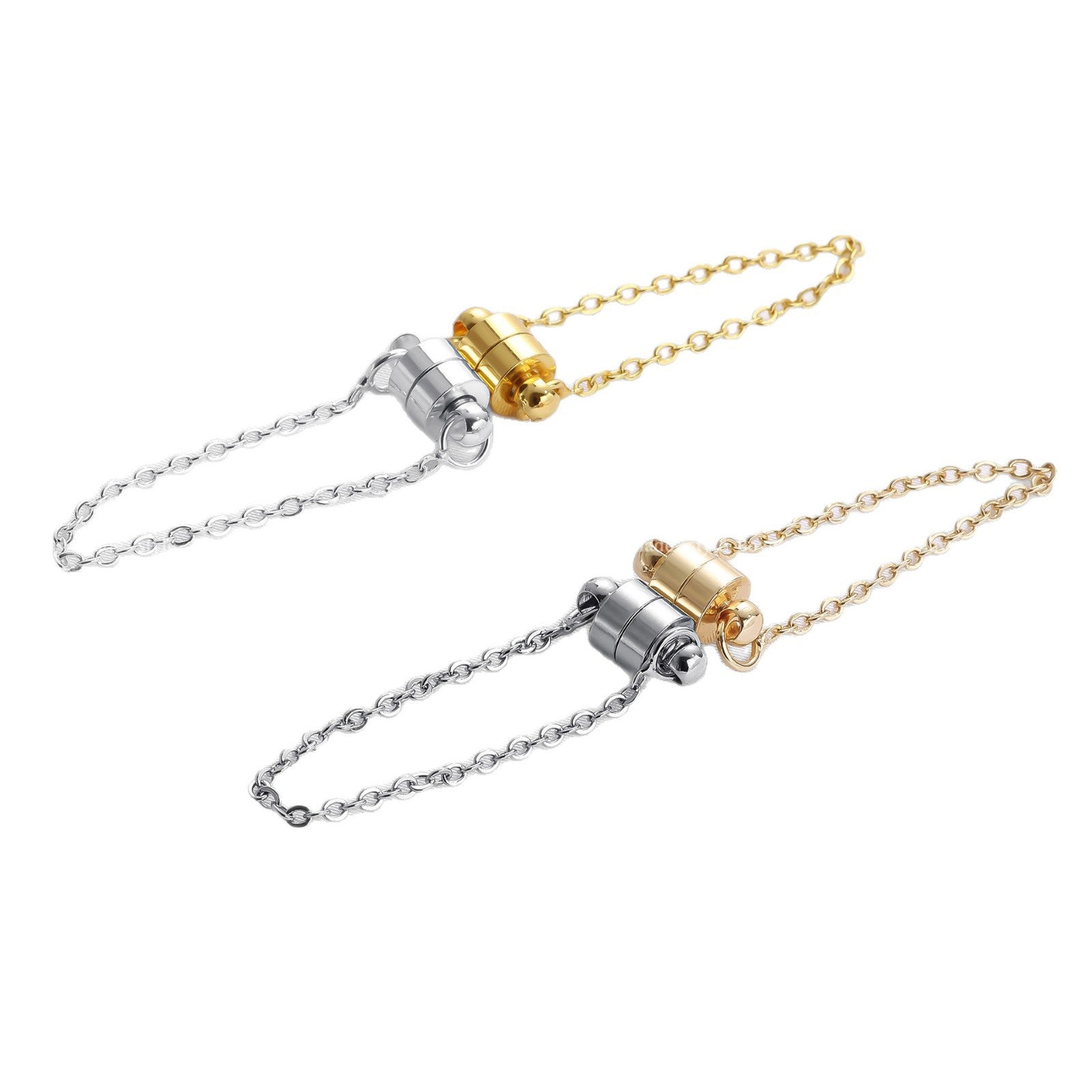 14k Gold Filled Jewelry Buckle With Magnetic Clasp Closure, Electroplated And 14K Real Gold Plated, 1 PCS Package In Gold