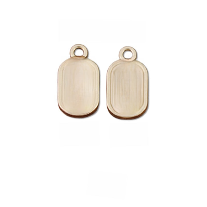 Alloy Pendant With Enamel Craftsmanship Featuring Chinoiserie Style Jewelry Accessories