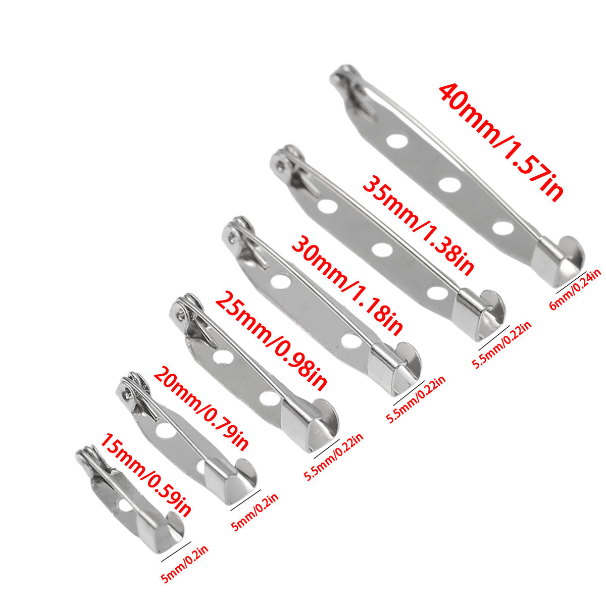 Irregular Alloy Jewelry Buckle, 1 Pack Of 40 Pieces, Perfect For Unique Jewelry Making