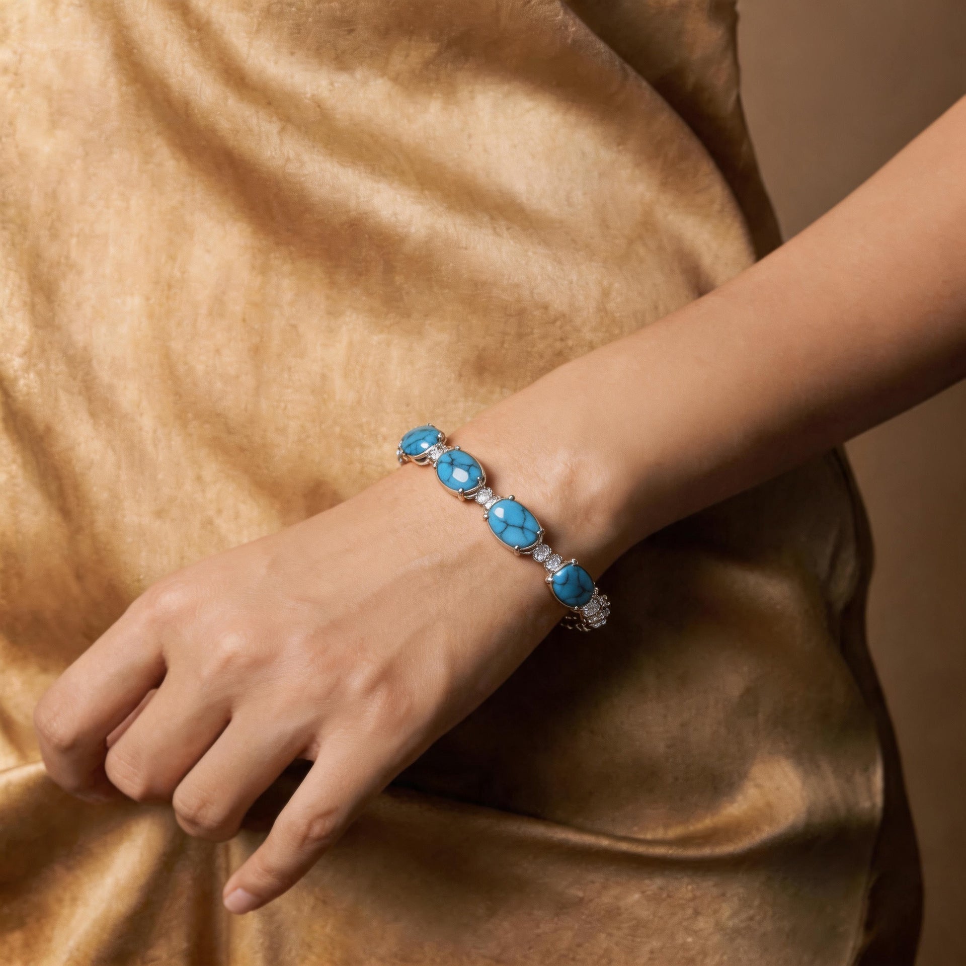 Handmade Star Bracelets For Women In Stainless Steel With 18K Real Gold Electroplated Finish