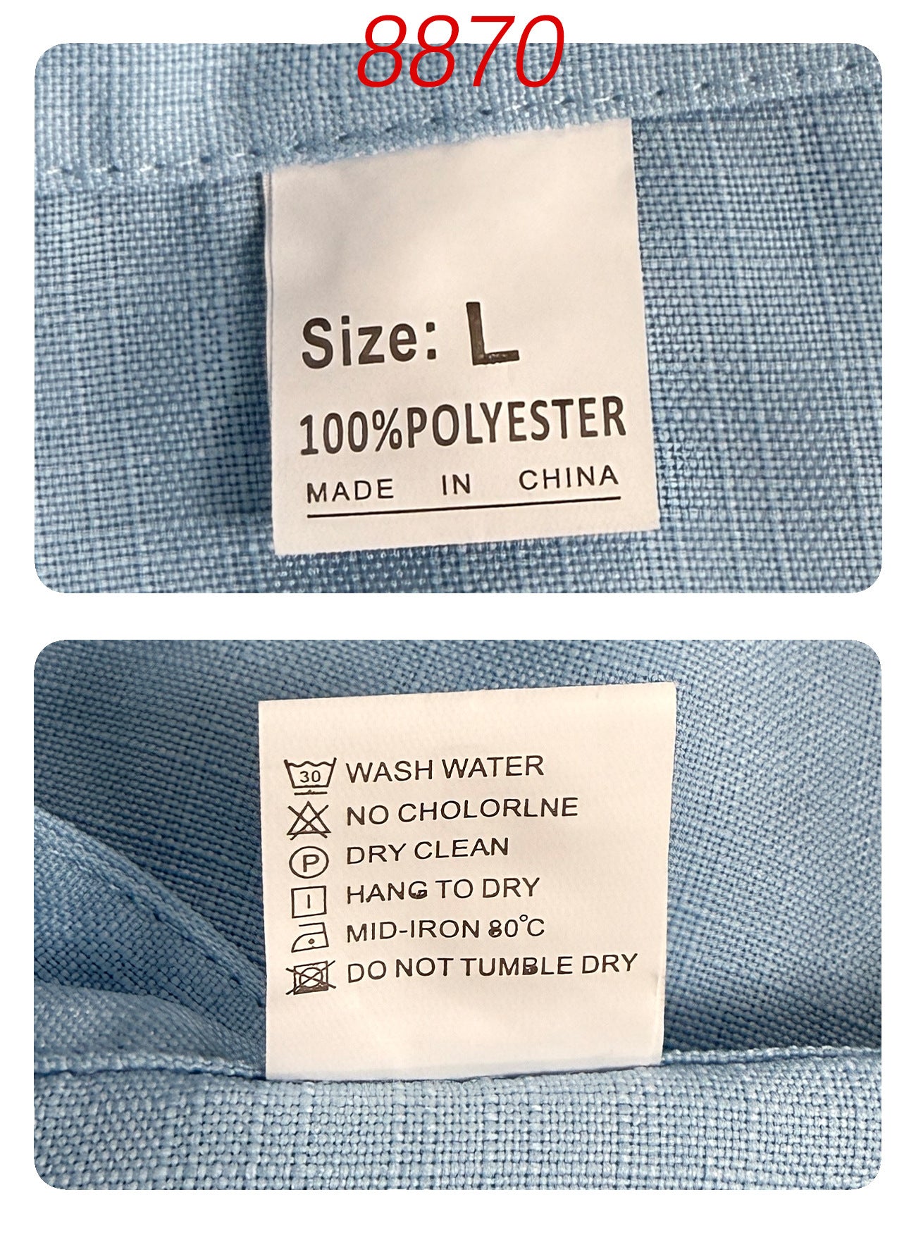 Solid Color Casual Long Sleeve Polyester Blouse With Placket For Men