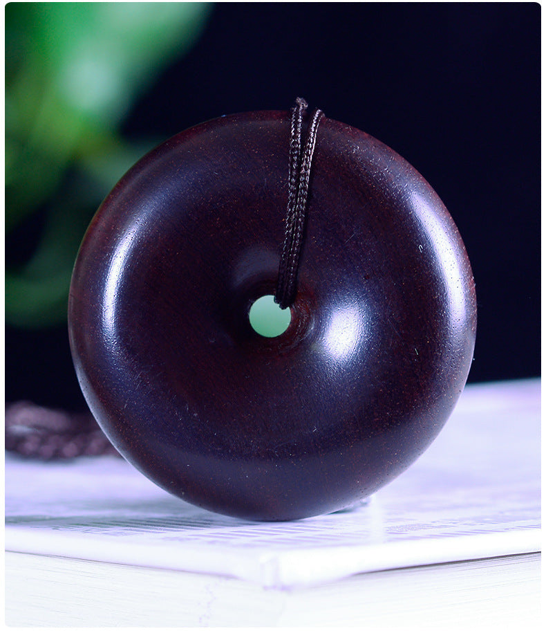 Handmade Wooden Bracelet Keychain With Turquoise Inlay In Green, Unique Craft Accessory