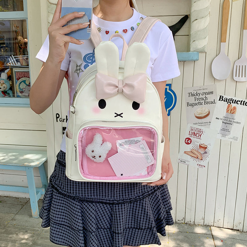 Children's Unisex Animal PU School Backpack For All Seasons, Trendy Kids' Double Shoulder Bag