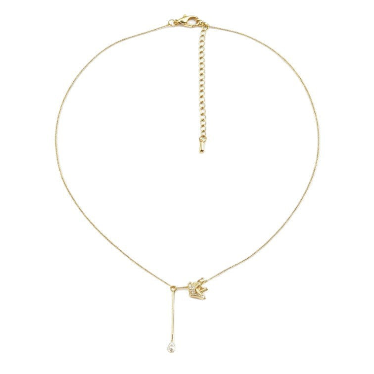 Sweet Double Layer Rose Necklace For Women With Freshwater Pearl, Perfect For Daily Wear